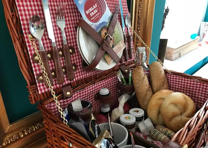 פארק נופש Schlaffass - Schlafen Im Holzfass